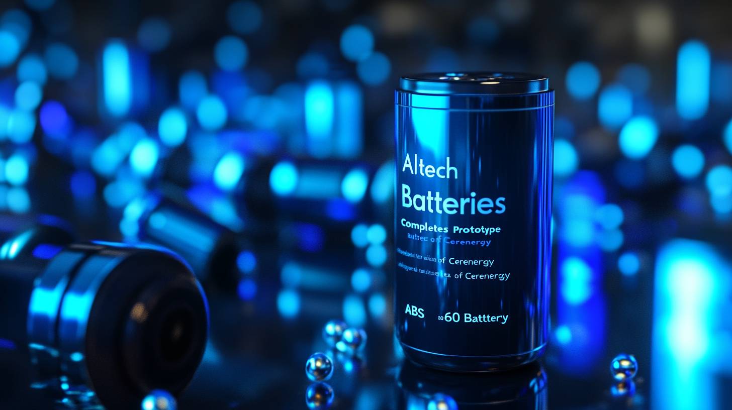 “Altech Batteries Finalizes Prototype of Cerenergy ABS60 Battery”