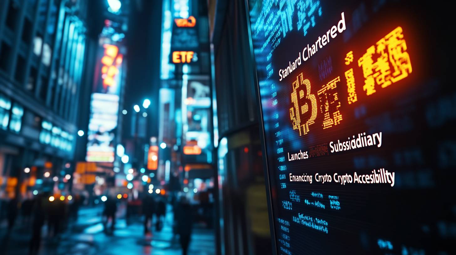 Standard Chartered Subsidiary Launches Bitcoin ETFs Trading, Enhancing Crypto Accessibility