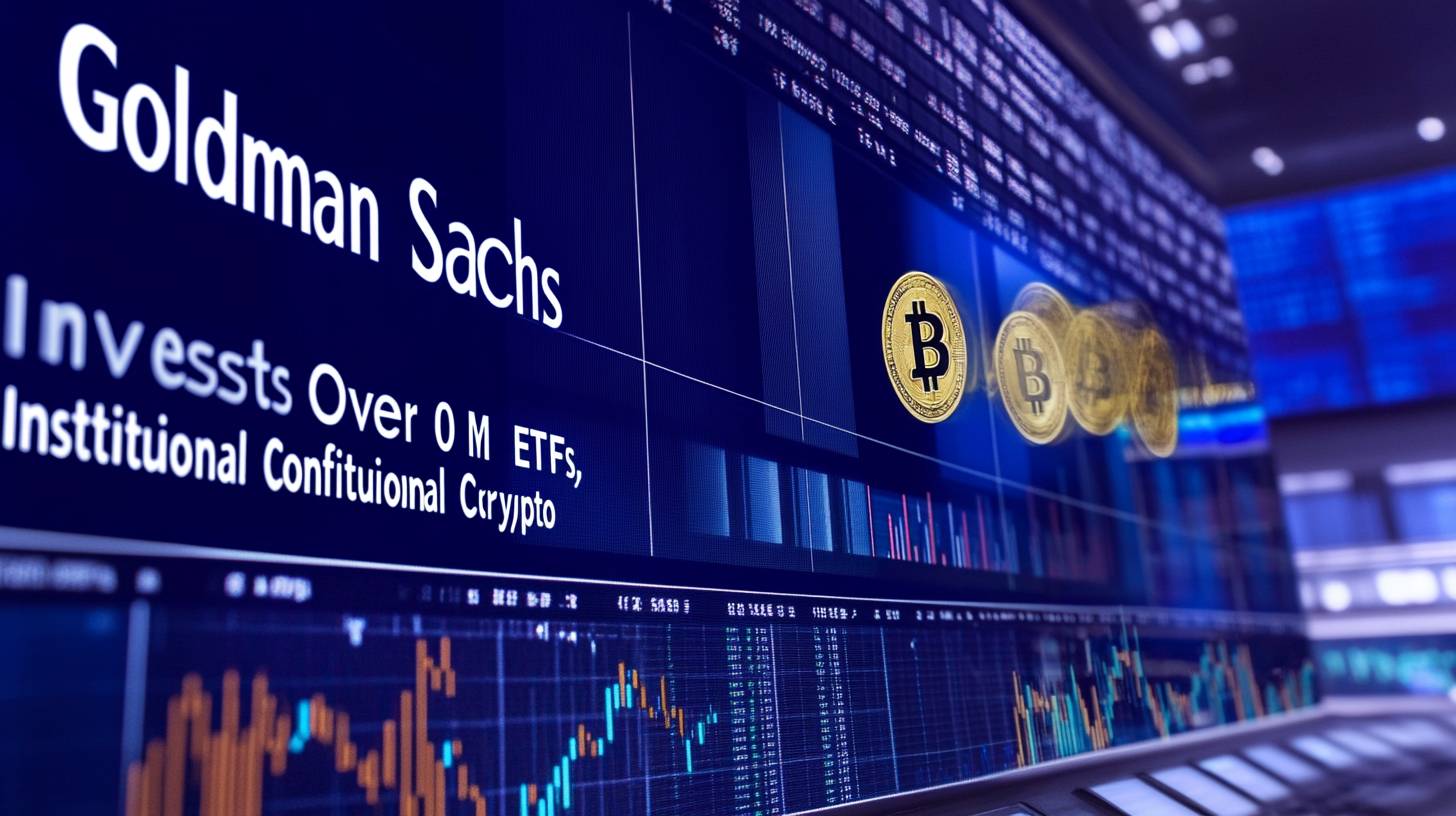 Goldman Sachs Invests Over 0M in Spot Bitcoin ETFs, Signaling Institutional Confidence in Crypto