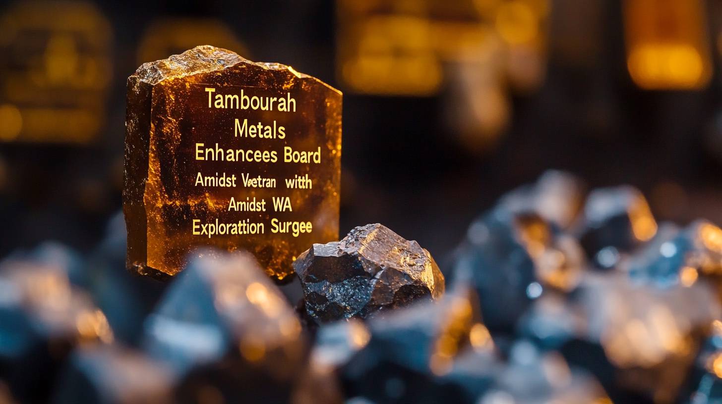 Tambourah Metals Enhances Board with Industry Veteran Amidst WA Exploration Surge