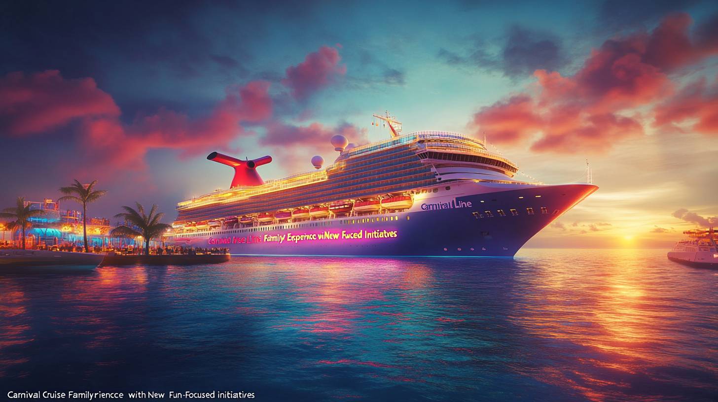 Carnival Cruise Line Enhances Family Experience with New Fun-Focused Initiatives