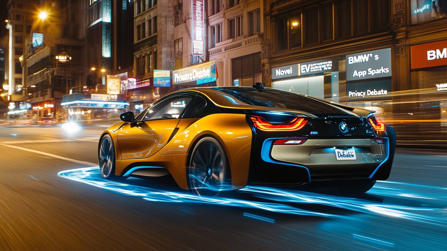 “BMW’s Innovative EV Application Ignites Privacy Controversy”