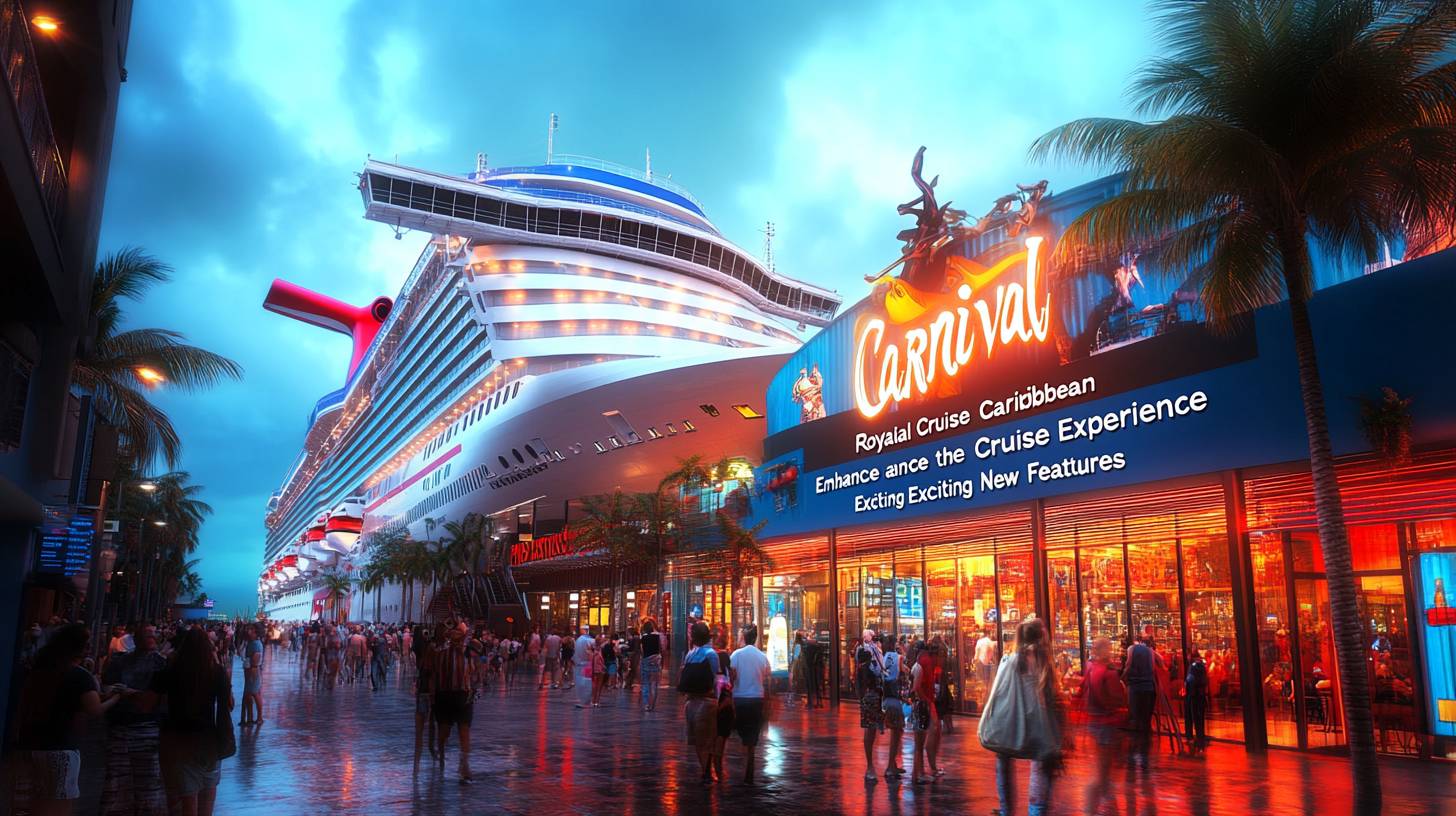 “Carnival Cruise Line and Royal Caribbean Enrich the Cruise Journey with Thrilling New Amenities”