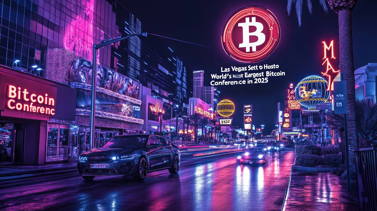 Las Vegas Set to Host World&rsquo;s Largest Bitcoin Conference in 2025