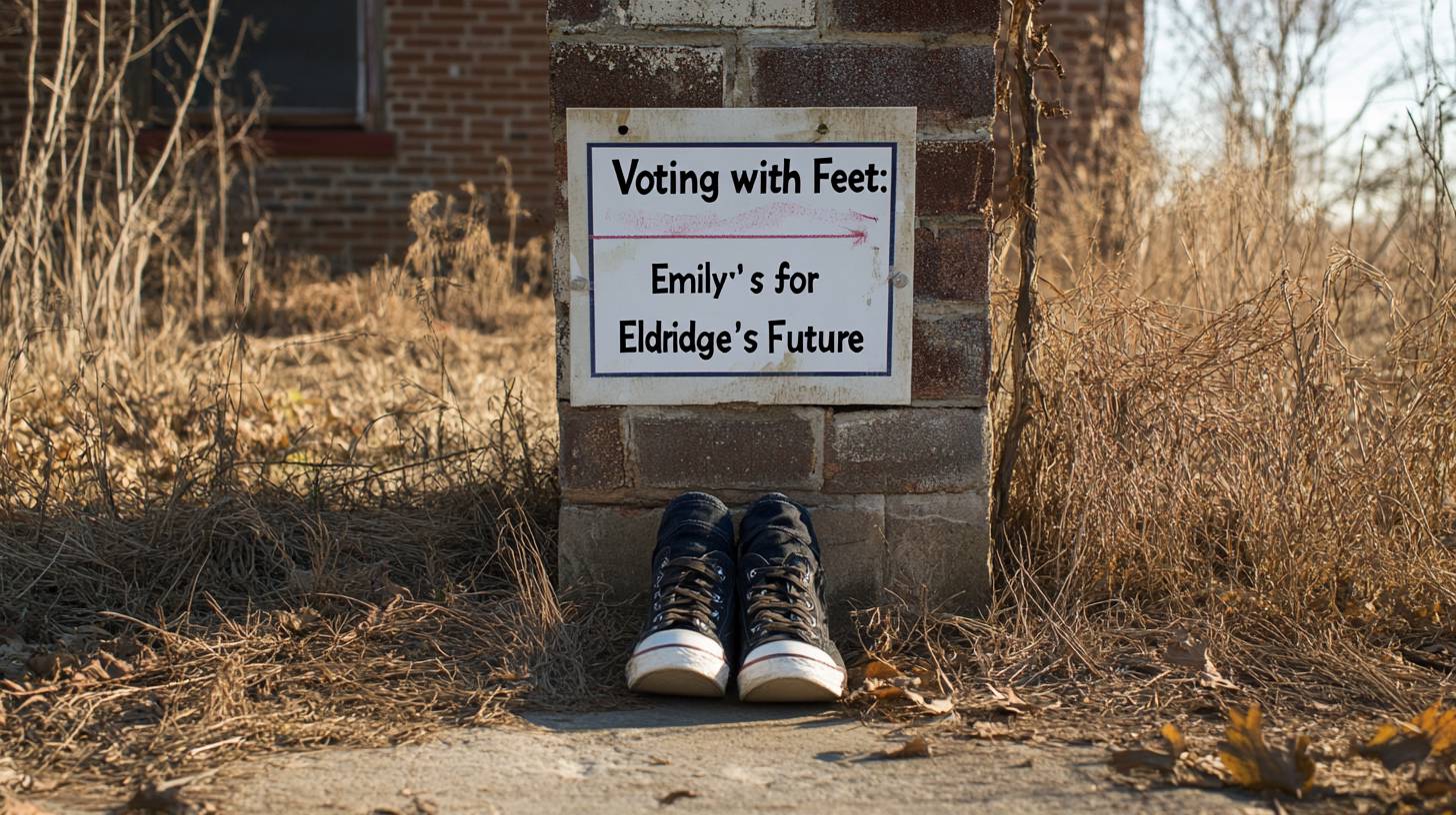 “Making a Choice: Emily’s Commitment to Eldridge’s Tomorrow”