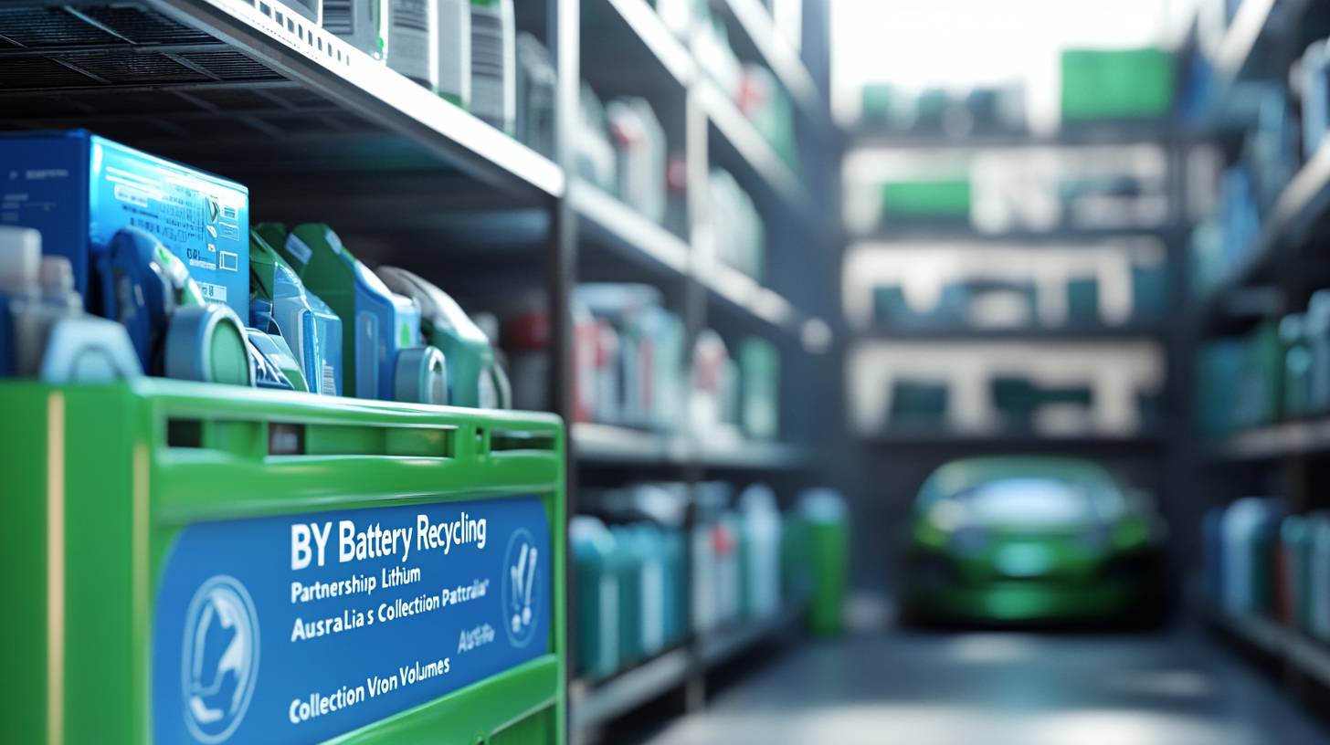 BYD Battery Recycling Partnership Boosts Lithium Australia&rsquo;s Collection Volumes