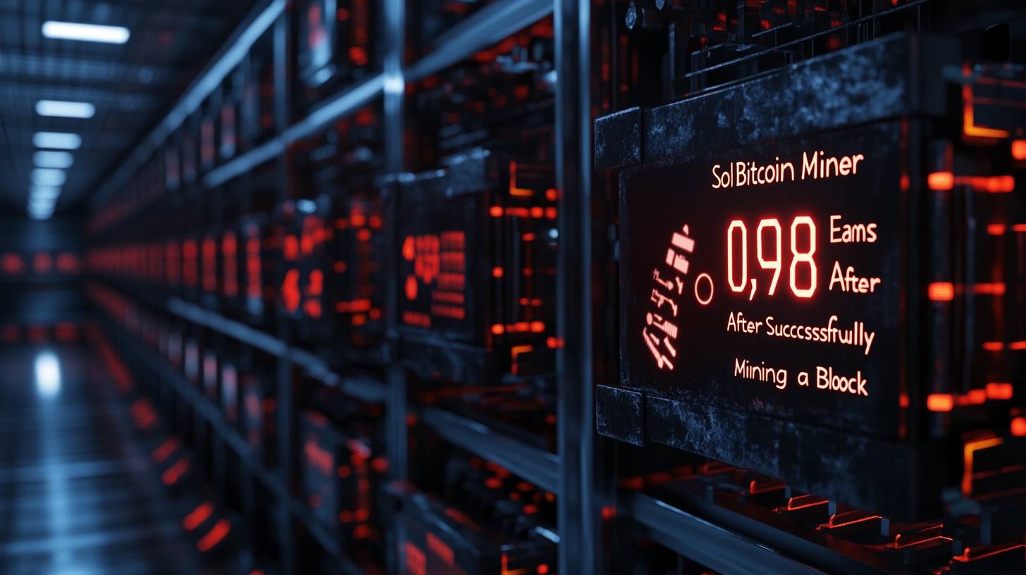 Solo Bitcoin Miner Earns 9,098 After Successfully Mining a Block