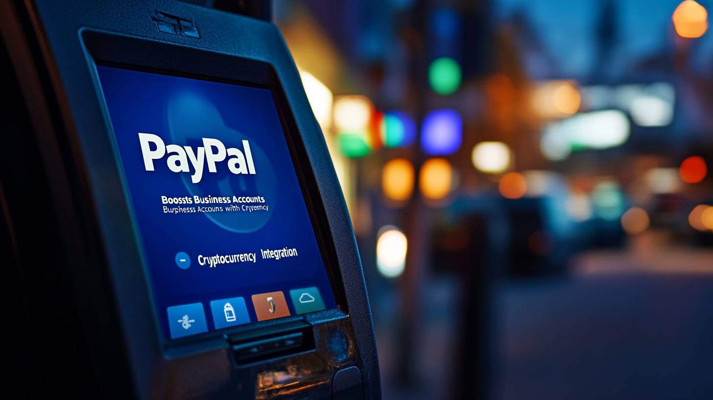 “PayPal Enhances Business Accounts by Integrating Cryptocurrency”