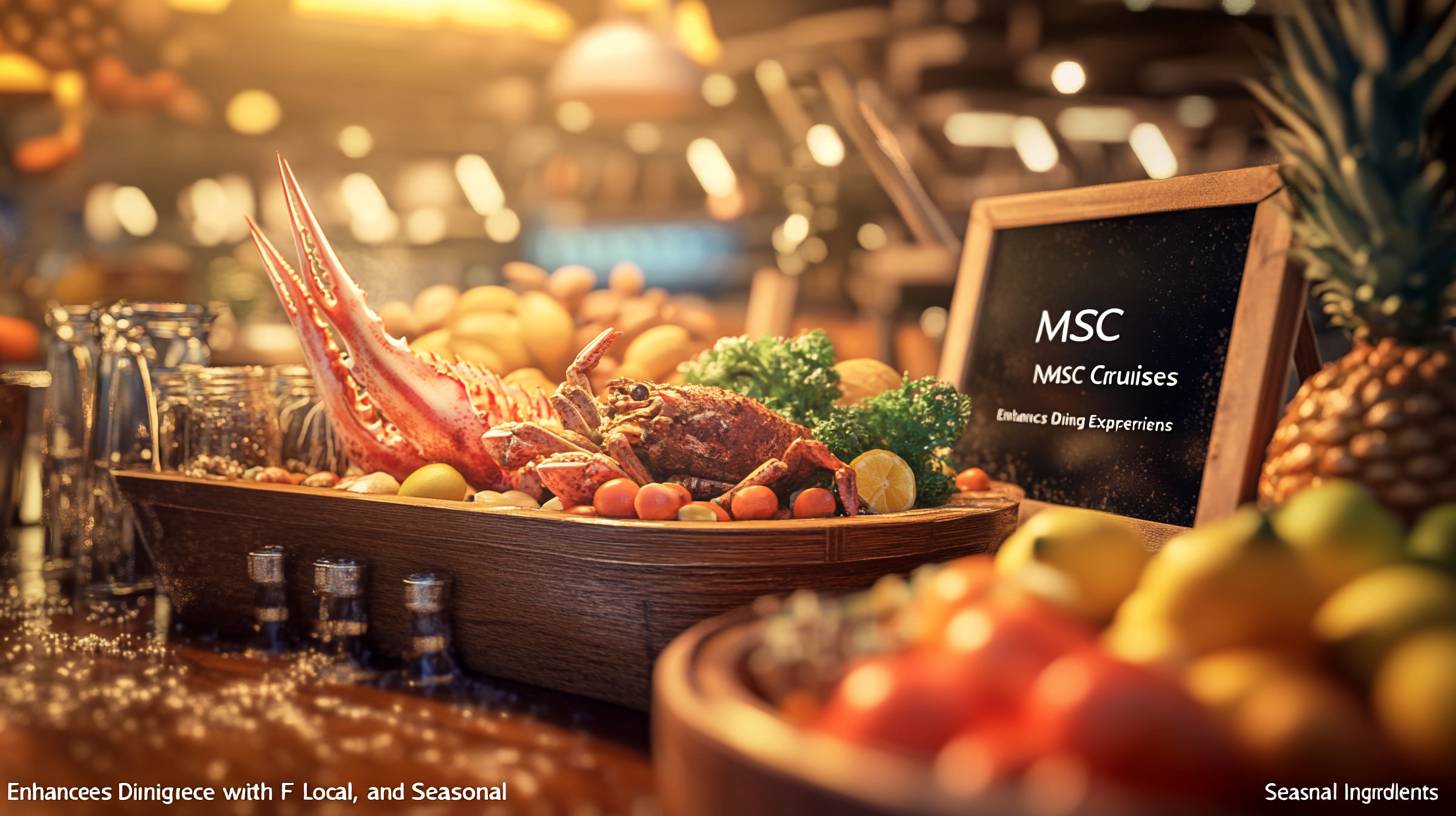 “MSC Cruises Elevates Culinary Experience with Fresh, Local, and Seasonal Produce”