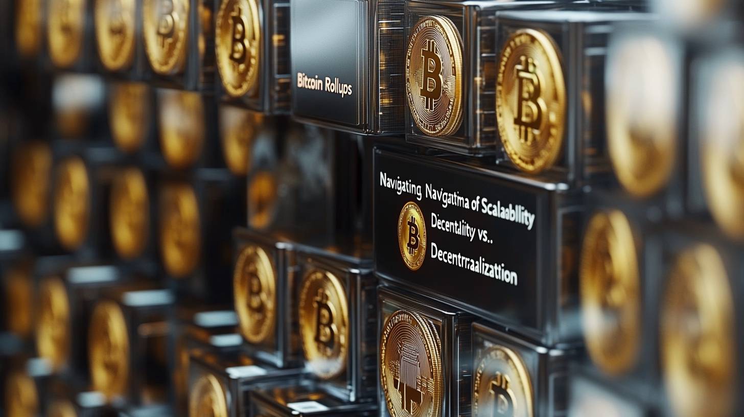 Bitcoin Rollups: Navigating the Dilemma of Scalability vs. Decentralization