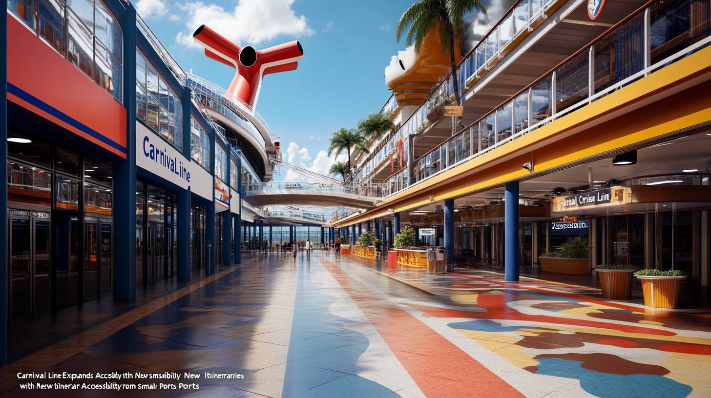 “Carnival Cruise Line Enhances Accessibility by Introducing New Itineraries from Smaller Ports”