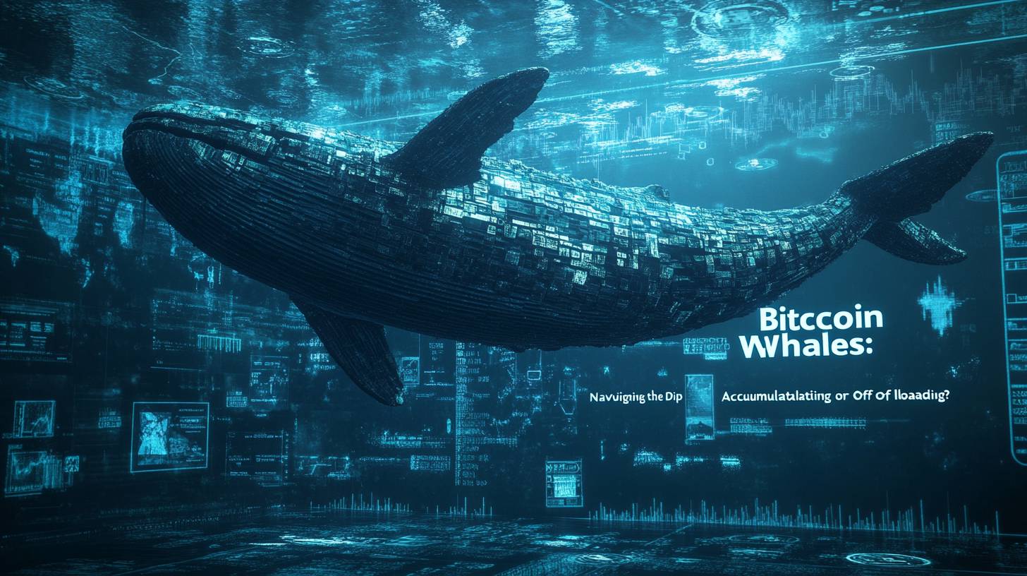 “Bitcoin Whales: Maneuvering the Dip – Acquiring or Releasing?”