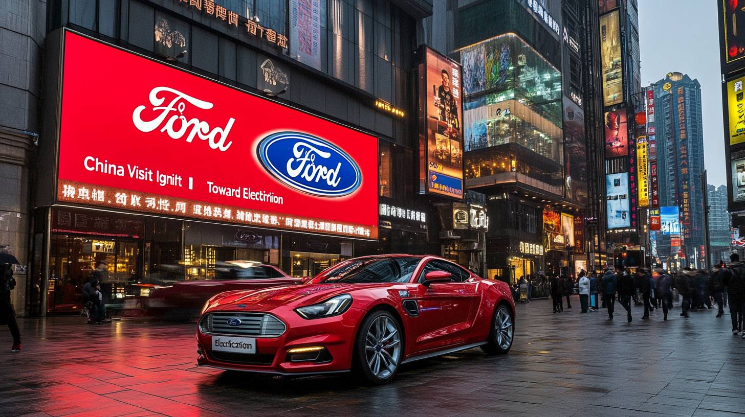 “Ford CEO’s Trip to China Sparks Dynamic Turn Toward Electrification”