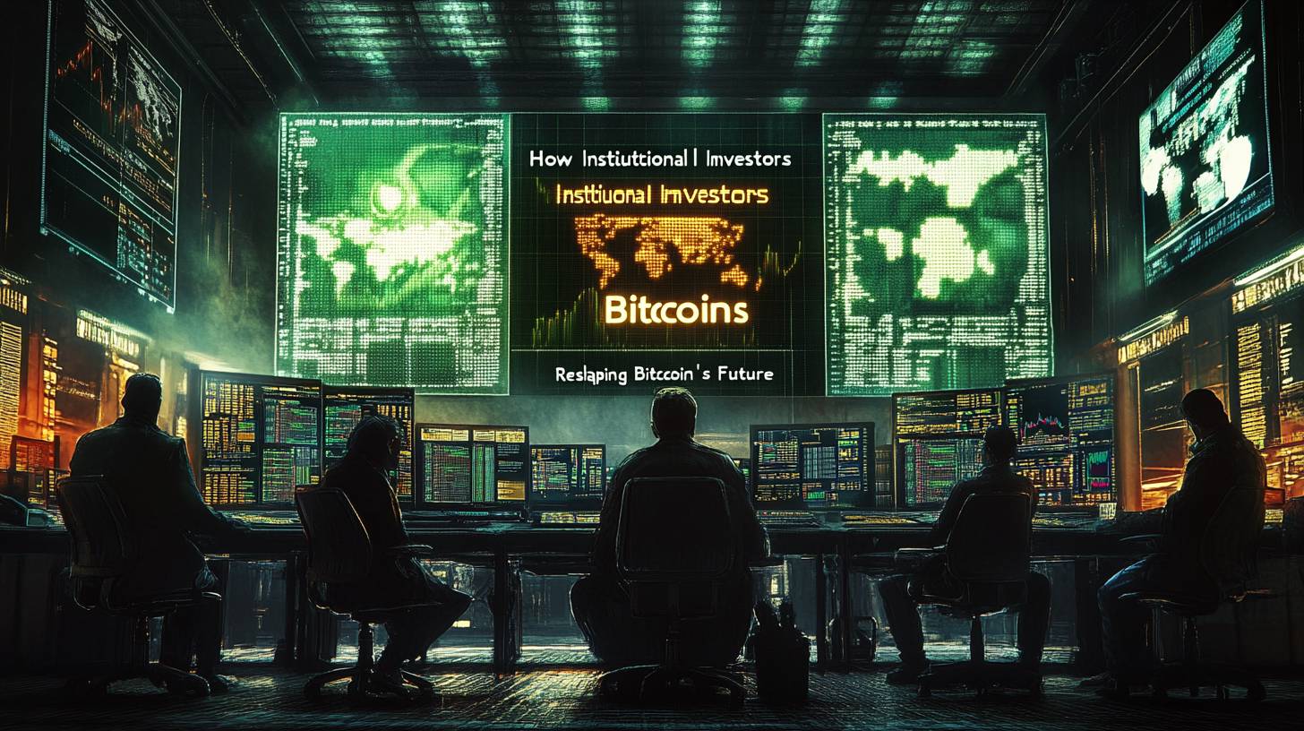 How Institutional Investors Are Reshaping Bitcoin&rsquo;s Future