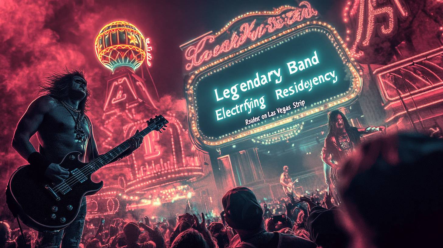 Legendary Rock Band Set for Electrifying Residency on Las Vegas Strip