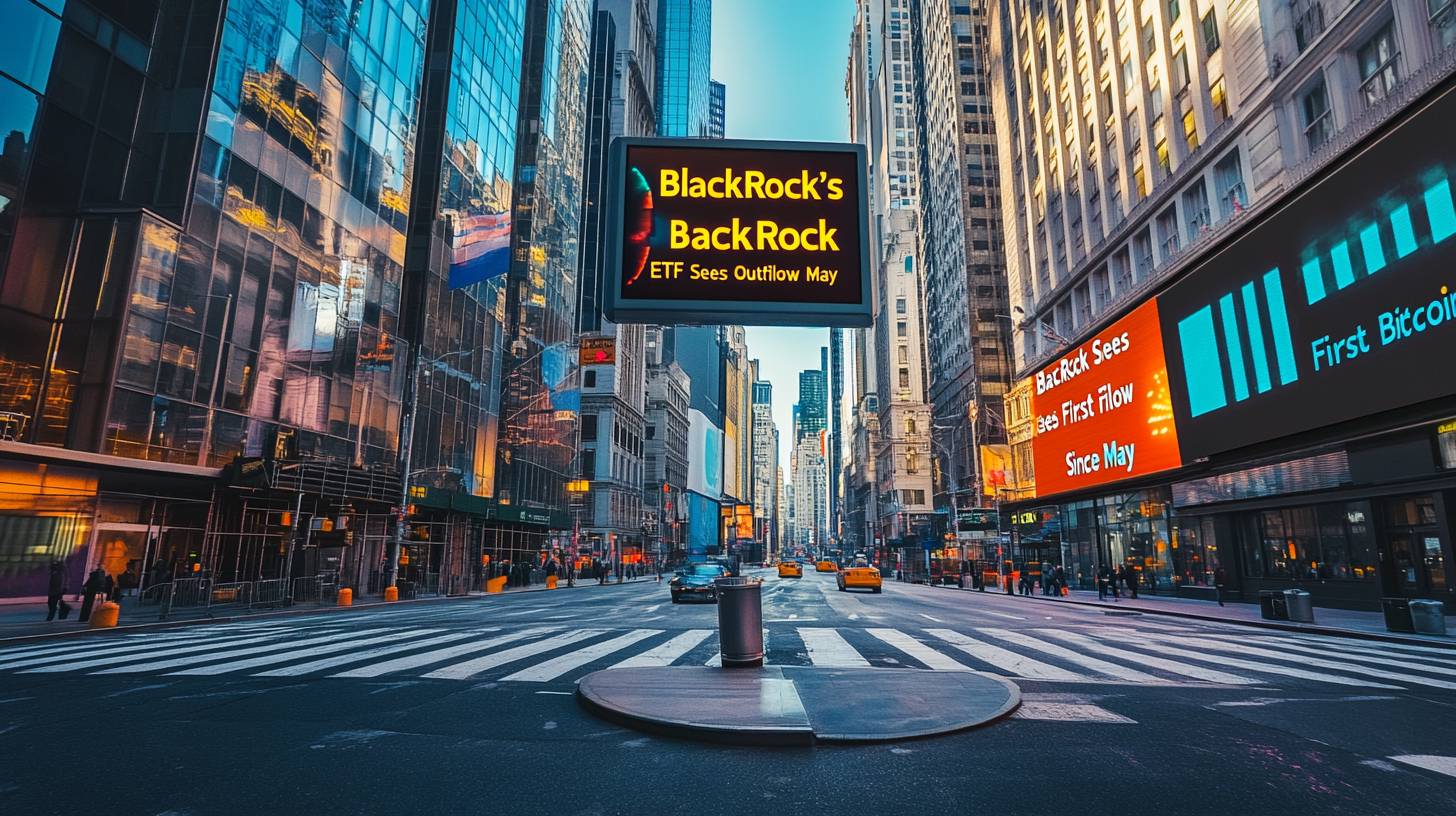 BlackRock&rsquo;s Bitcoin ETF Sees First Outflow Since May