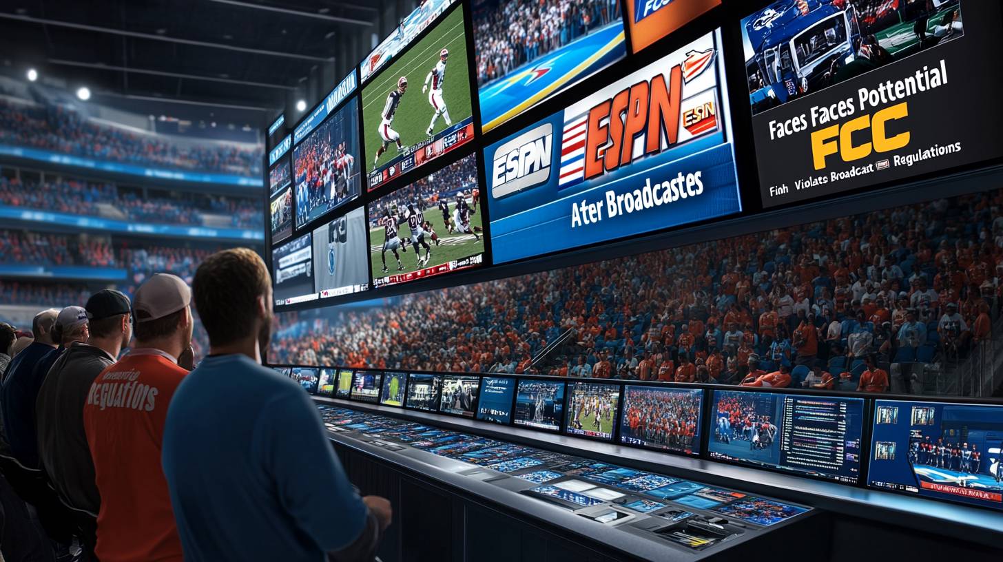 “ESPN Faces Possible FCC Penalty Following Broadcast Error Breaching Regulations”