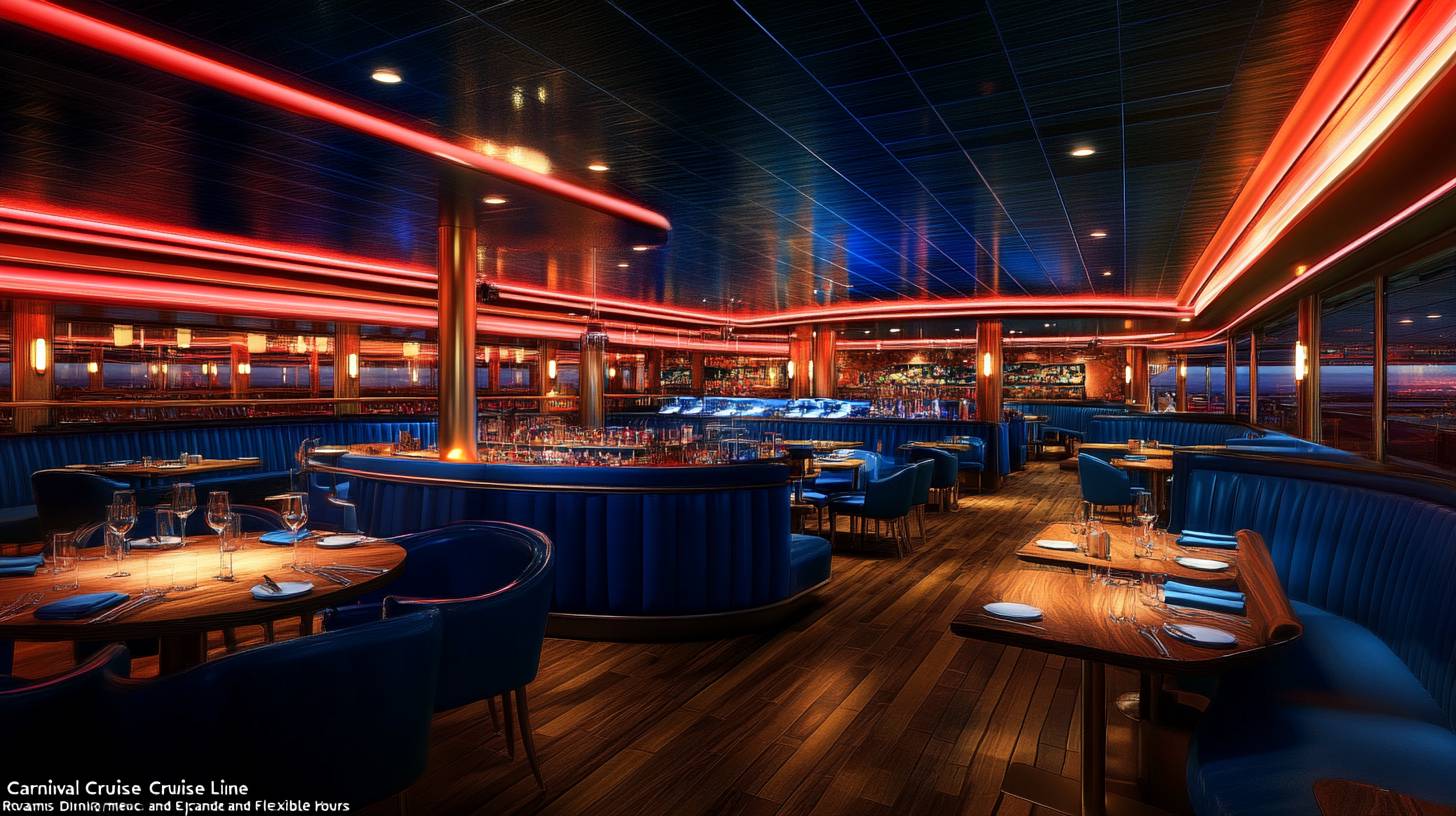 “Carnival Cruise Line Enhances Culinary Experience with Broadened Menu and Adaptable Hours”