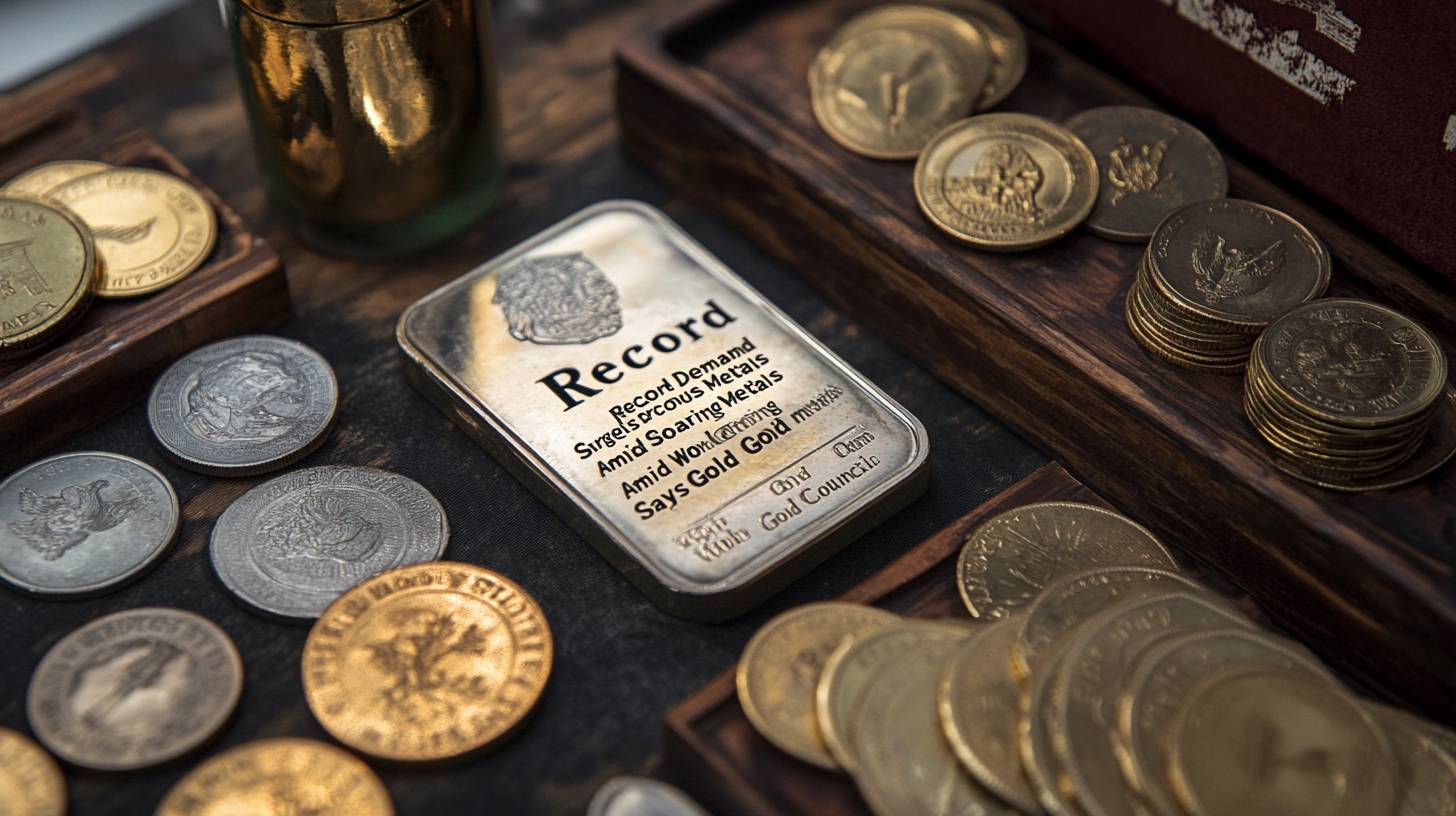 Record Demand for Precious Metals Surges Amid Soaring Prices, Says World Gold Council