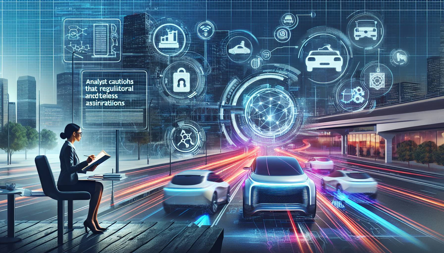 “Analyst Cautions That Regulatory and Technological Barriers May Jeopardize Tesla’s Robotaxi Aspirations”